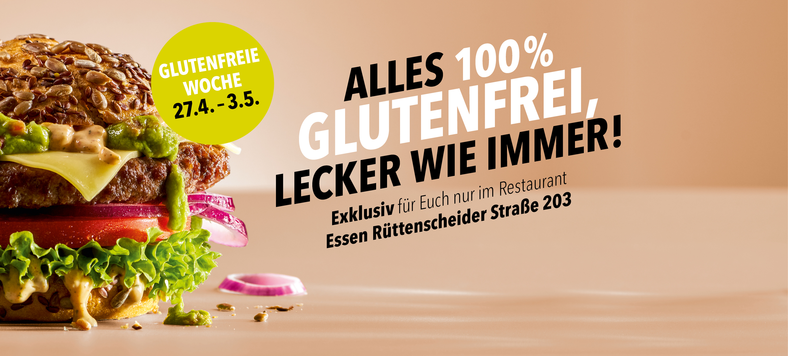 Glutenfreie Woche HANS IM GLÜCK - Essen Rüttenscheid